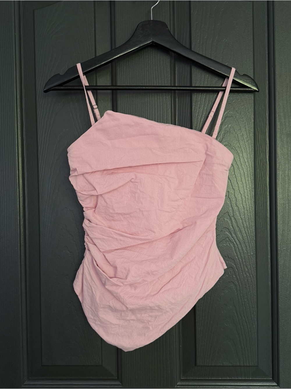 Abercrombie Asymmetrical Spaghetti Strap Top